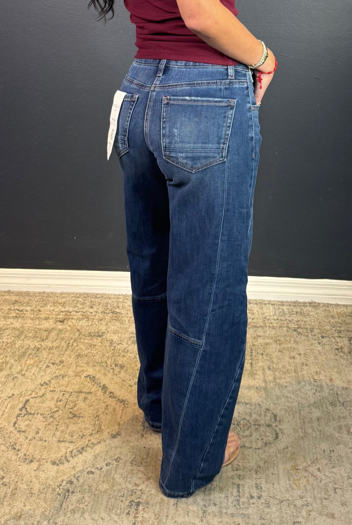 MARISA DENIM BARREL JEANS