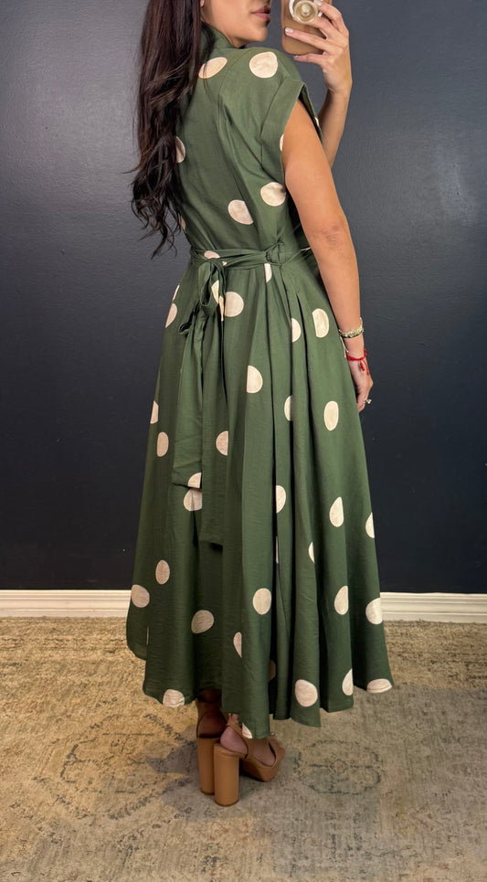 KATHERYN POLKA DOT DRESS