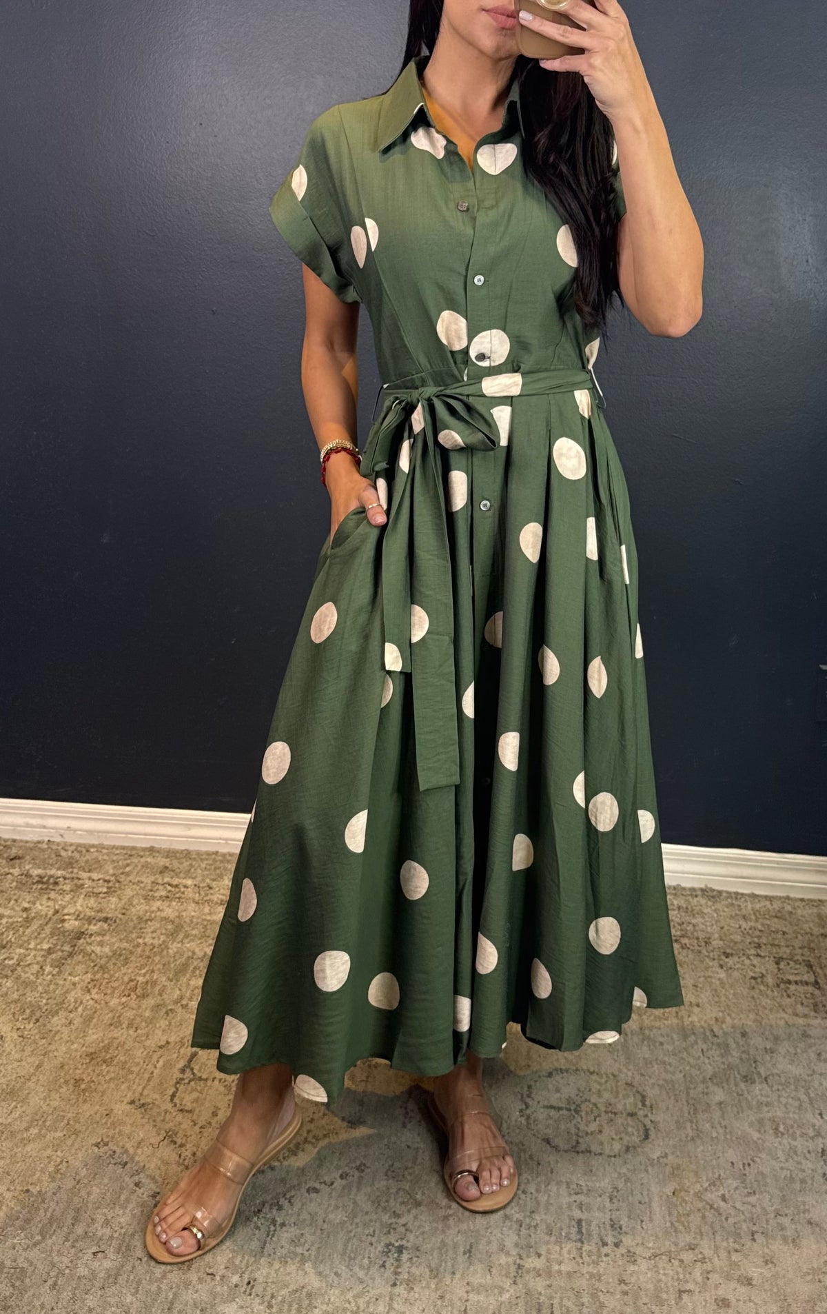 KATHERYN POLKA DOT DRESS