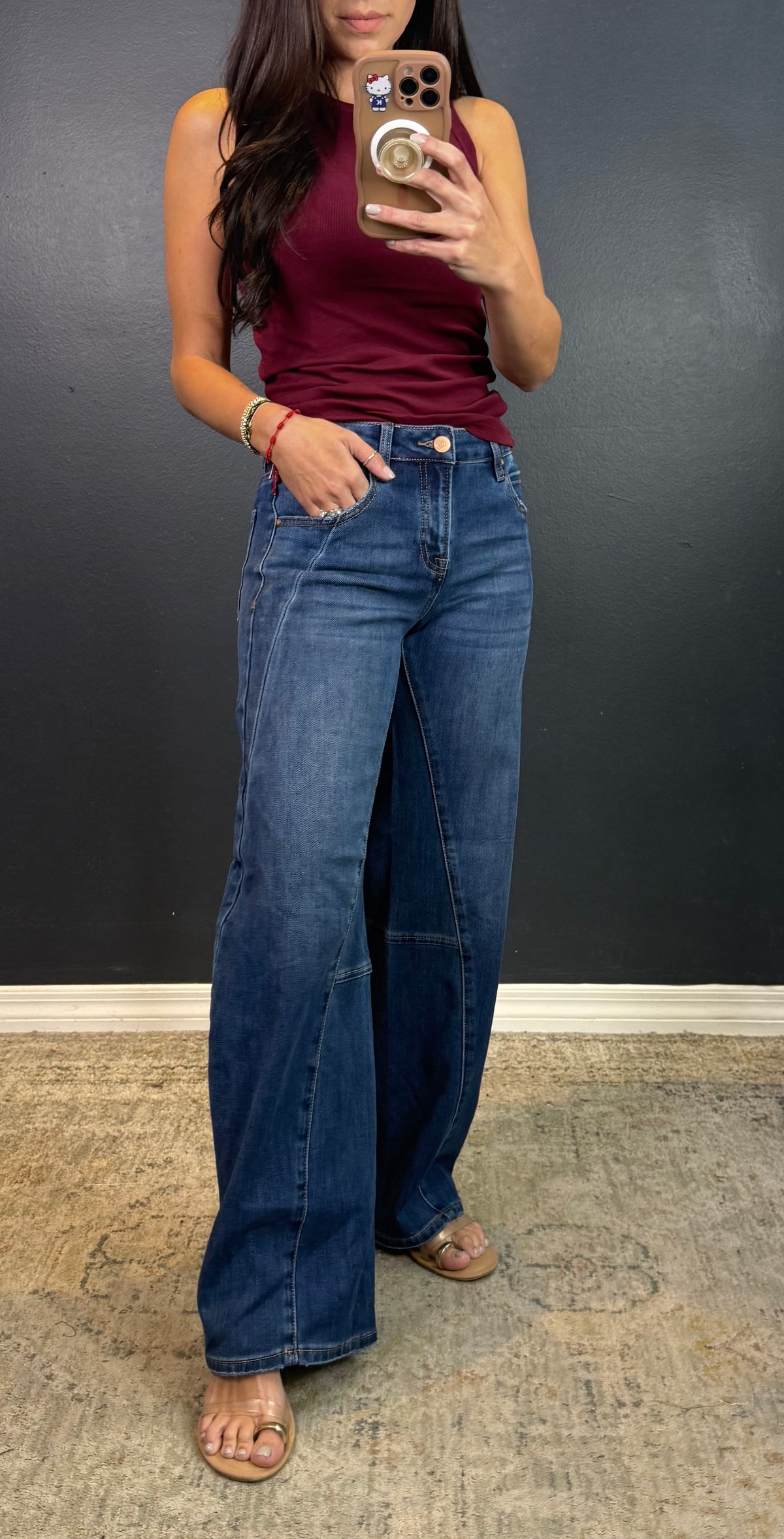 MARISA DENIM BARREL JEANS