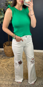 NINA RUFFLE TOP