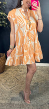 ZURI LINEN PRINTED DRESS