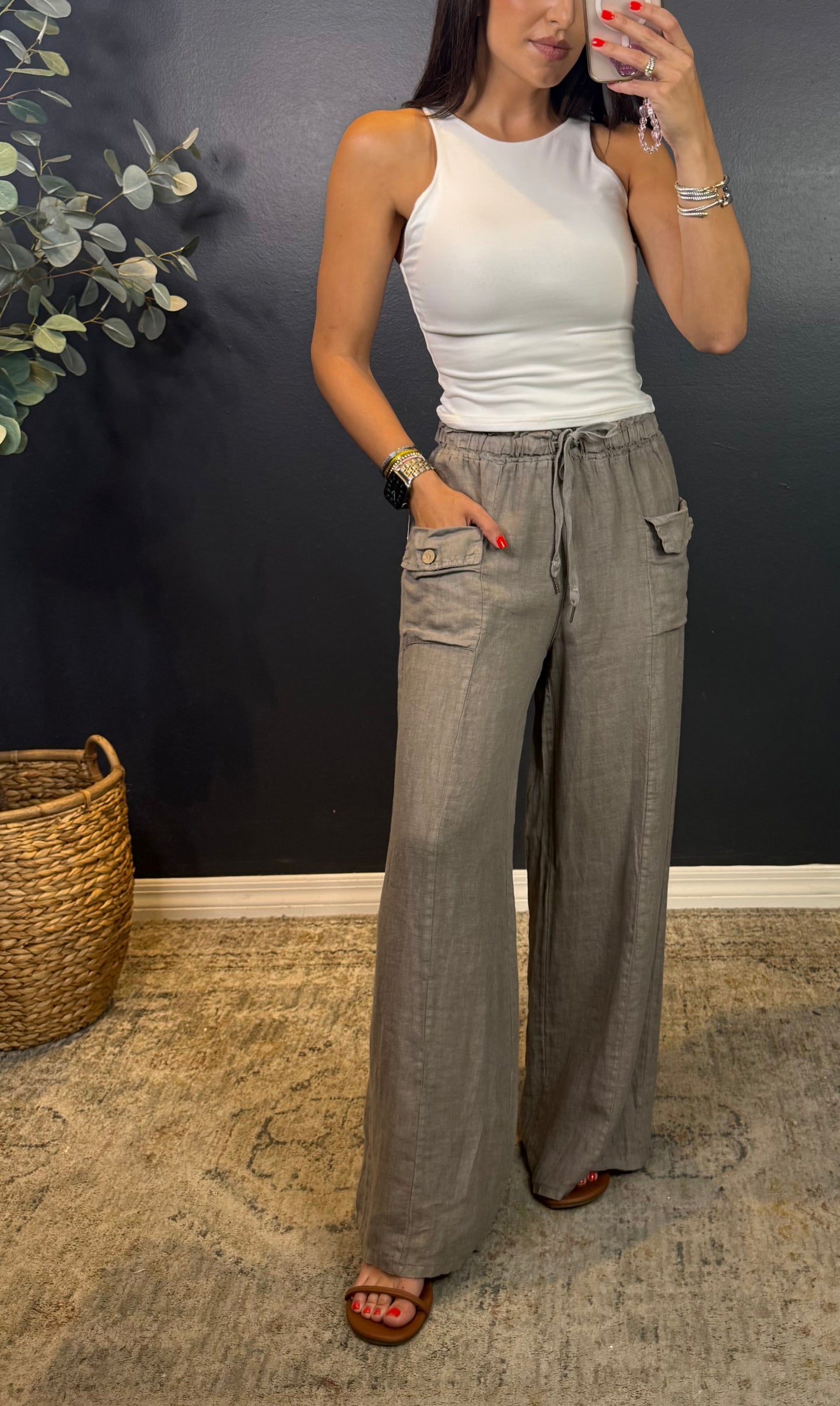 LARISSA LINEN PANTS