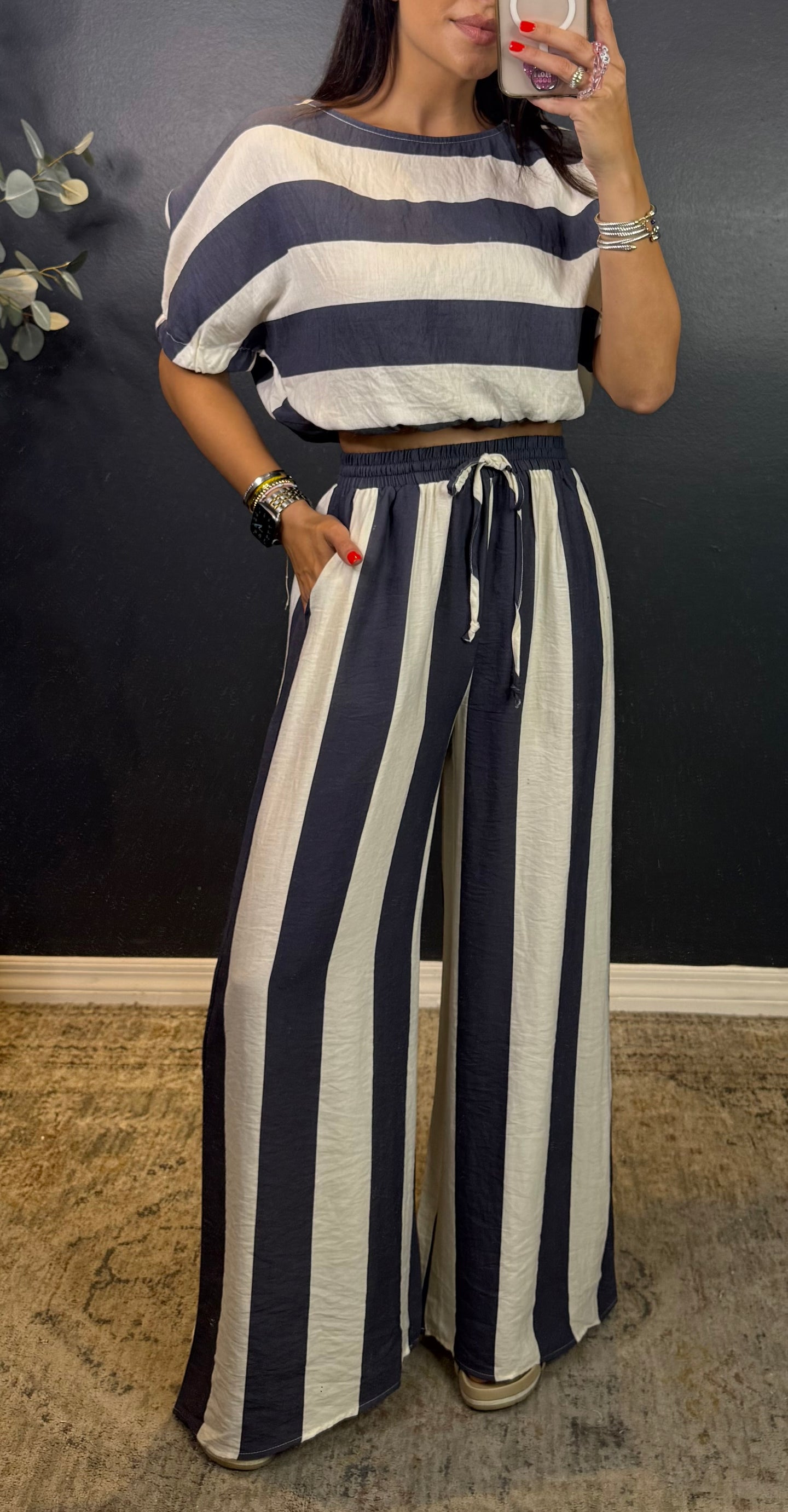 JILLIAN STRIPED TOP