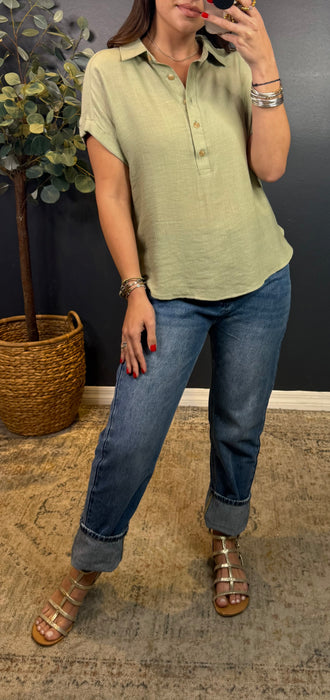 CIERA - BUTTON DOWN TOP