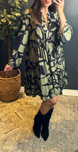 AMY (GREEN/BLACK PRINT)