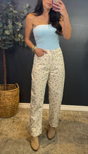 BRIXI FLORAL DENIM PANT