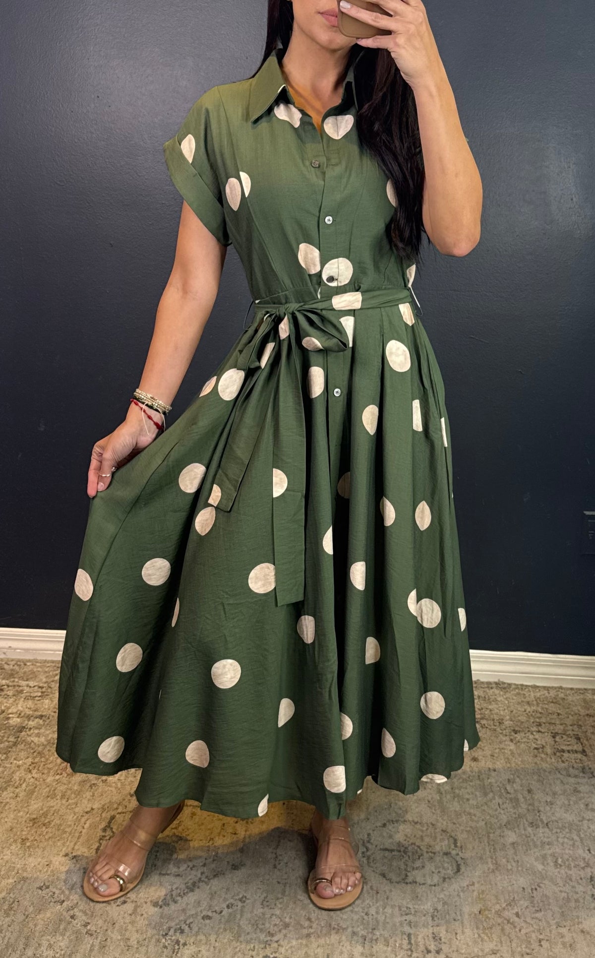 KATHERYN POLKA DOT DRESS