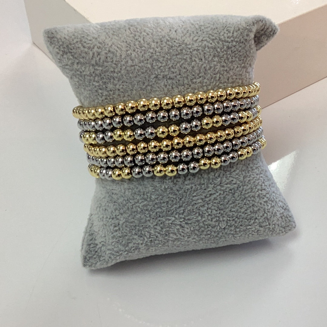 ROSIE - Beaded SS Stretch Bracelet
