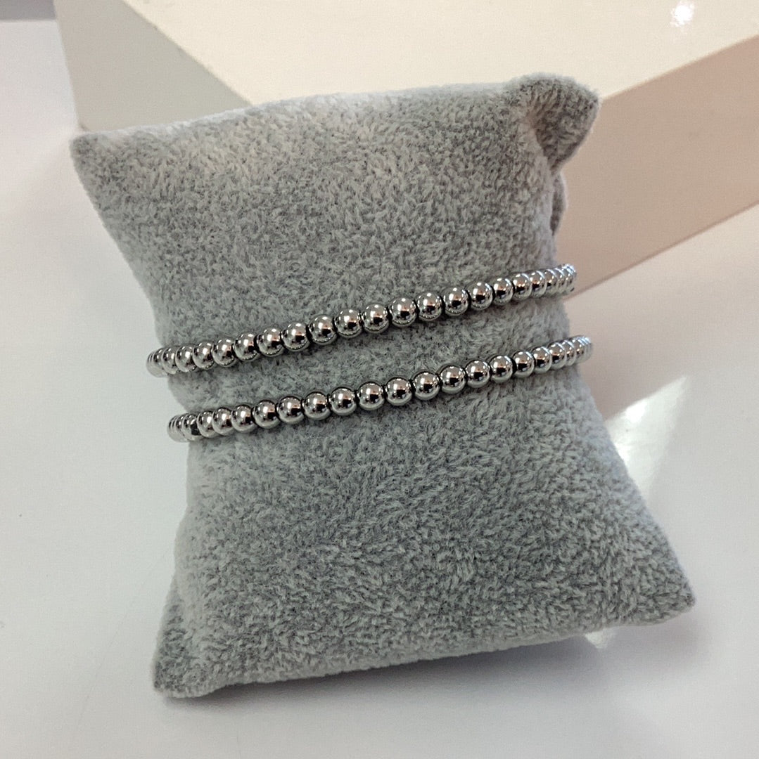ROSIE - Beaded SS Stretch Bracelet