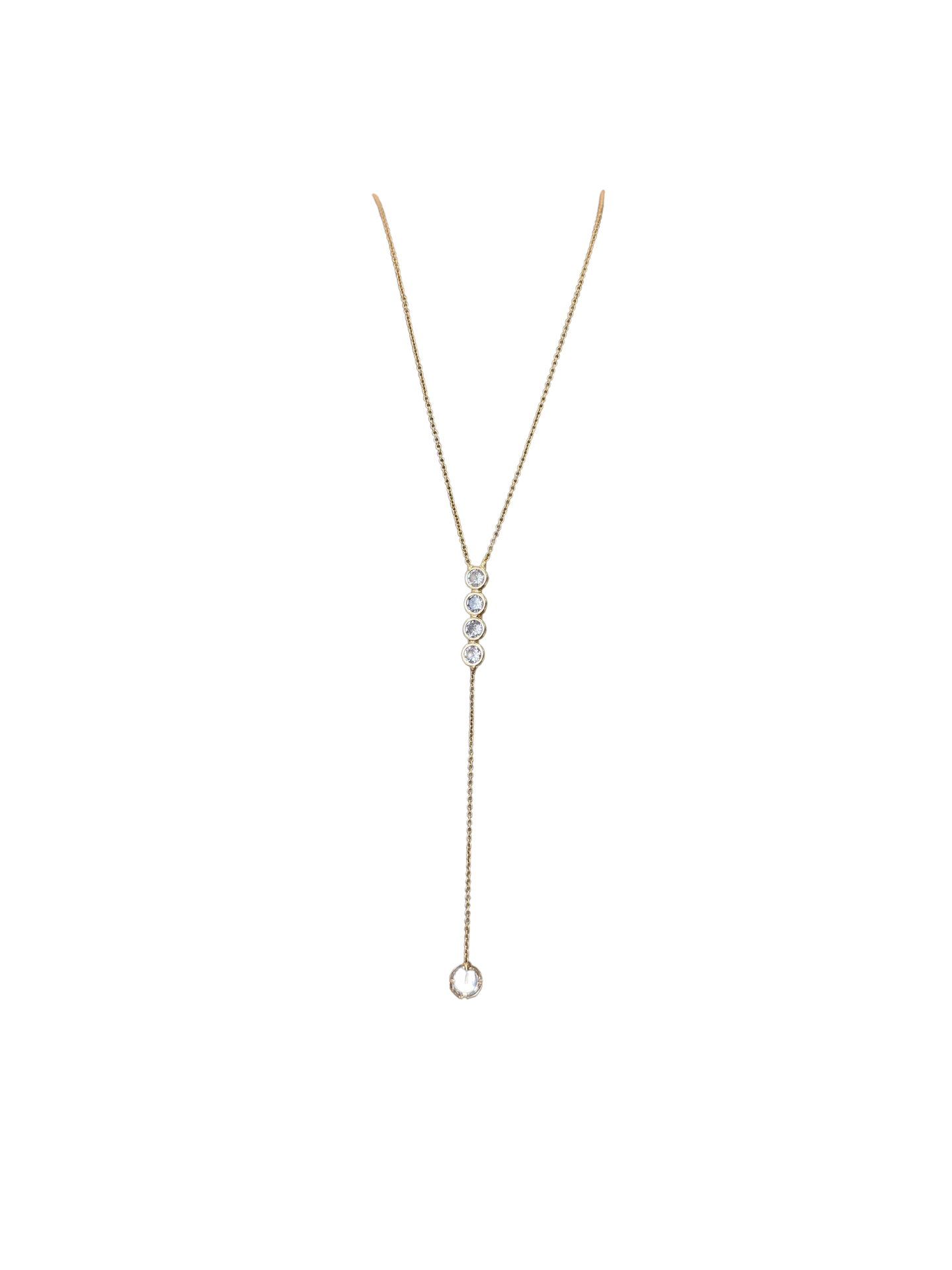 NOREEN FASHION LARIAT NECKLACE