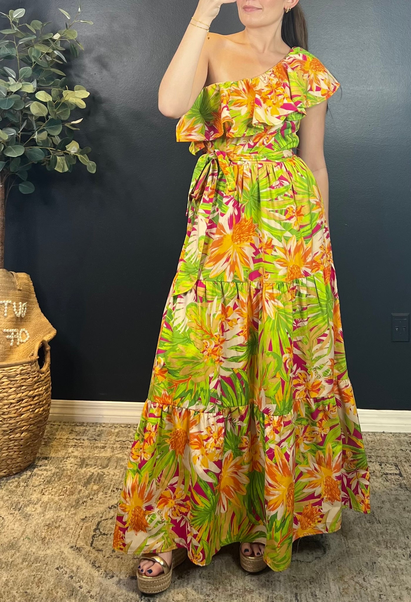 charlene maxi dress Buy Phase Eight Red Charlene Ruffle Maxi Dress from Next USA