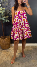 ANGELICA FLORAL FLOWY DRESS