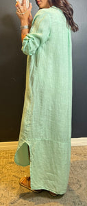 RAVEN LINEN DRESS