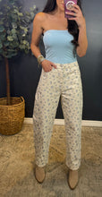 BRIXI FLORAL DENIM PANT