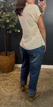 JOSIE - STRIPED BUTTON DOWN