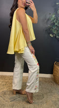 GENEVIEVE HIGH LOW TOP - YELLOW
