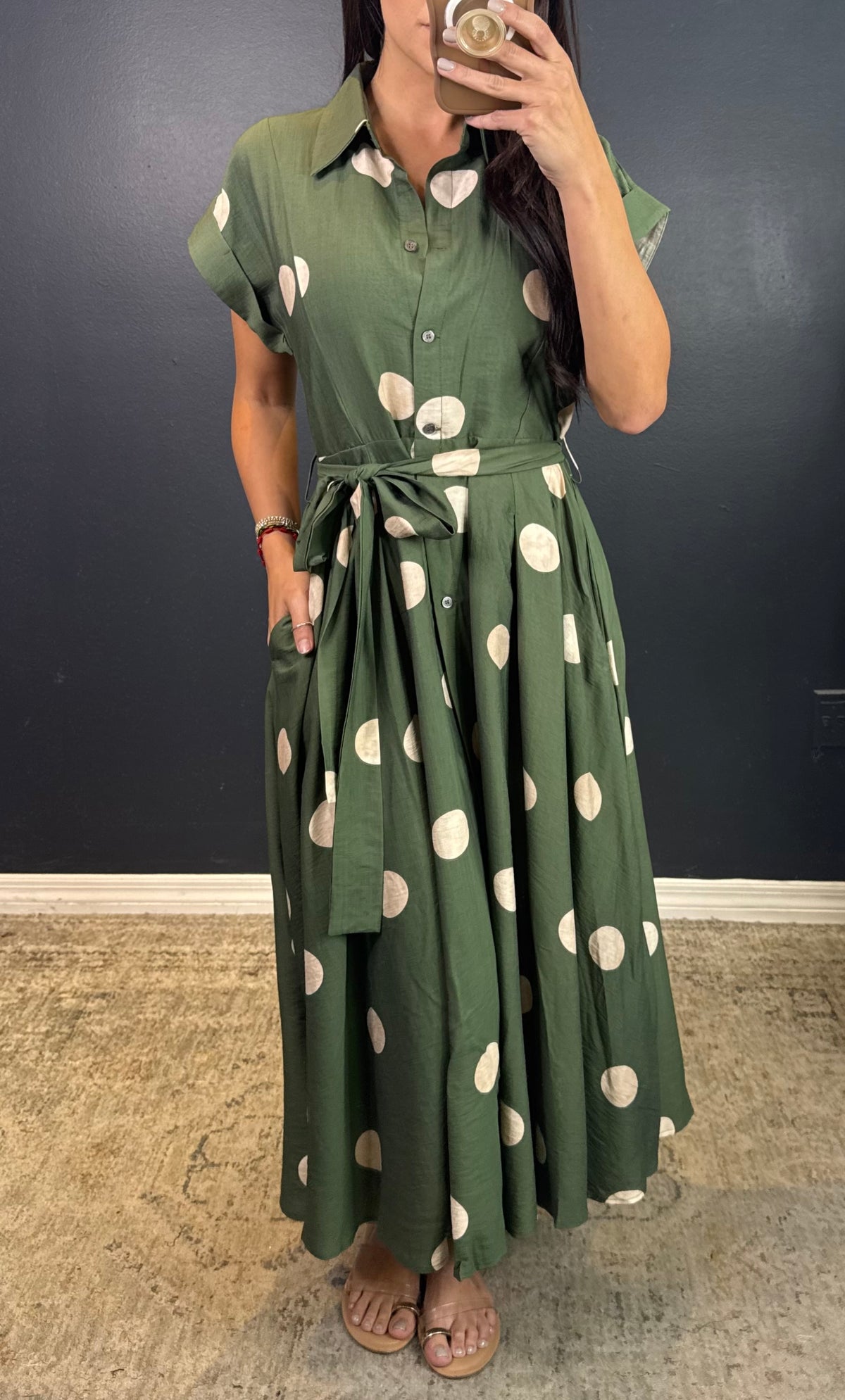KATHERYN POLKA DOT DRESS