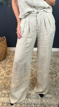SHILOH LINEN VEST SET