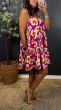 ANGELICA FLORAL FLOWY DRESS