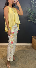 GENEVIEVE HIGH LOW TOP - YELLOW