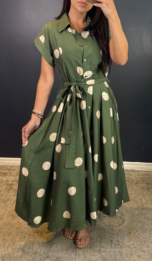KATHERYN POLKA DOT DRESS