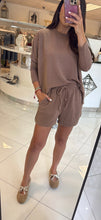 TINA RAISED RIB SHORT SET