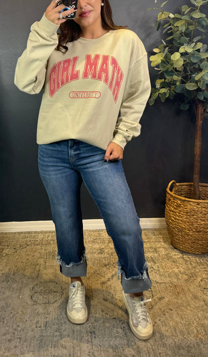 GIRL MATH UNIVERSITY SWEATER