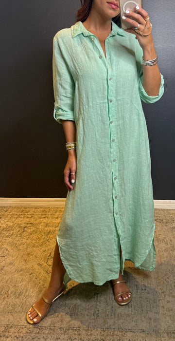 RAVEN LINEN DRESS
