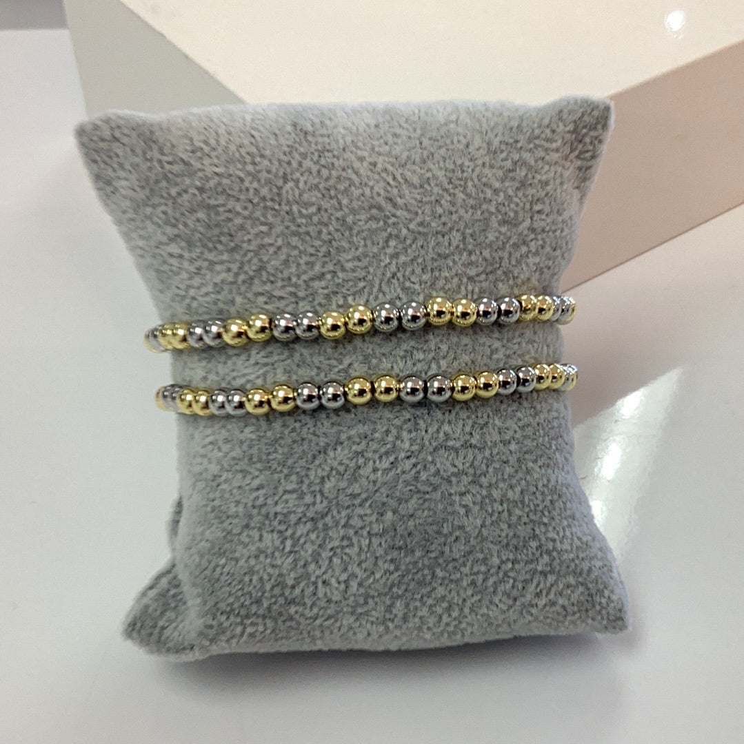 ROSIE - Beaded SS Stretch Bracelet