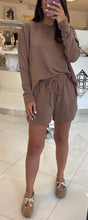 TINA RAISED RIB SHORT SET