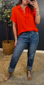 CIERA - BUTTON DOWN TOP