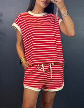 SHERRI STRIPED SHORTS SET