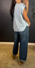 JAYNE DENIM TOP