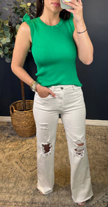NINA RUFFLE TOP