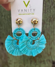JESS RAFFIA EARRINGS
