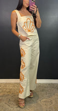 KOVA - SEASHELL EMBROIDERED TOP & PANT SET