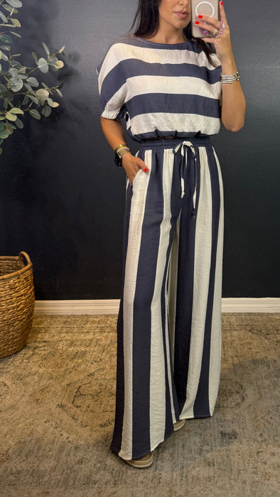 JILLIAN STRIPED PANTS