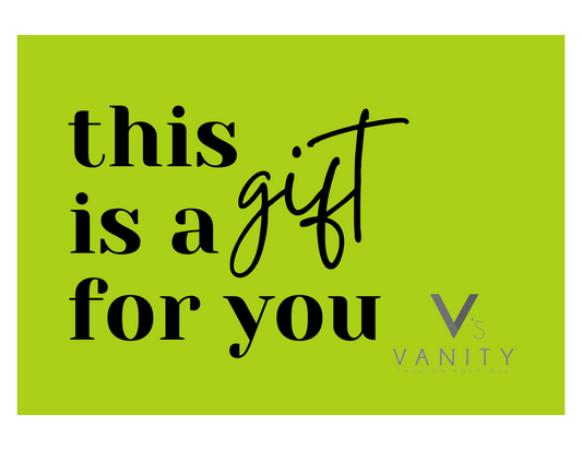 V's Vanity online e-gift card