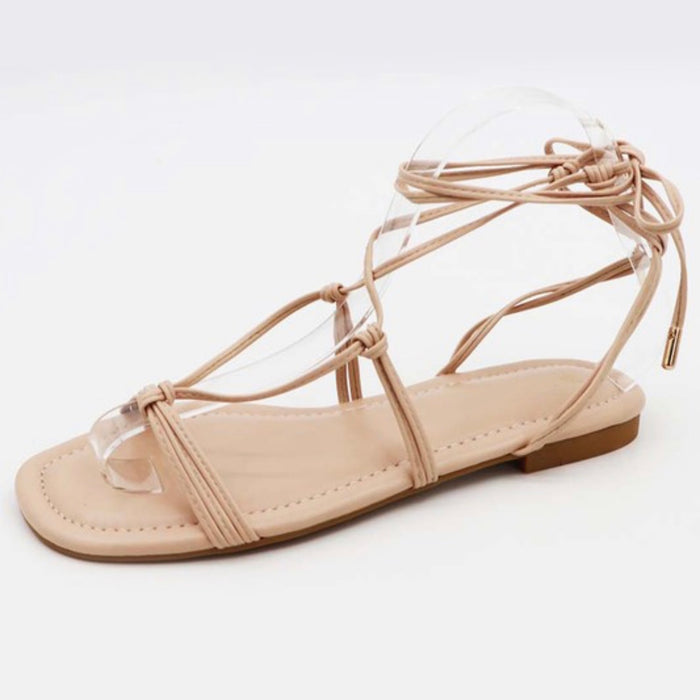 LUNA - WRAP SANDALS
