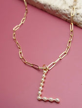 PEARL INITIAL NECKLACE