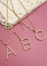 PEARL INITIAL NECKLACE
