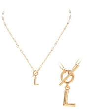 FRASIER INITIAL NECKLACE