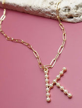 PEARL INITIAL NECKLACE