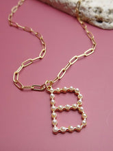 PEARL INITIAL NECKLACE
