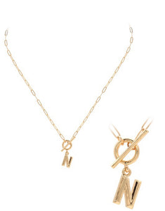 FRASIER INITIAL NECKLACE